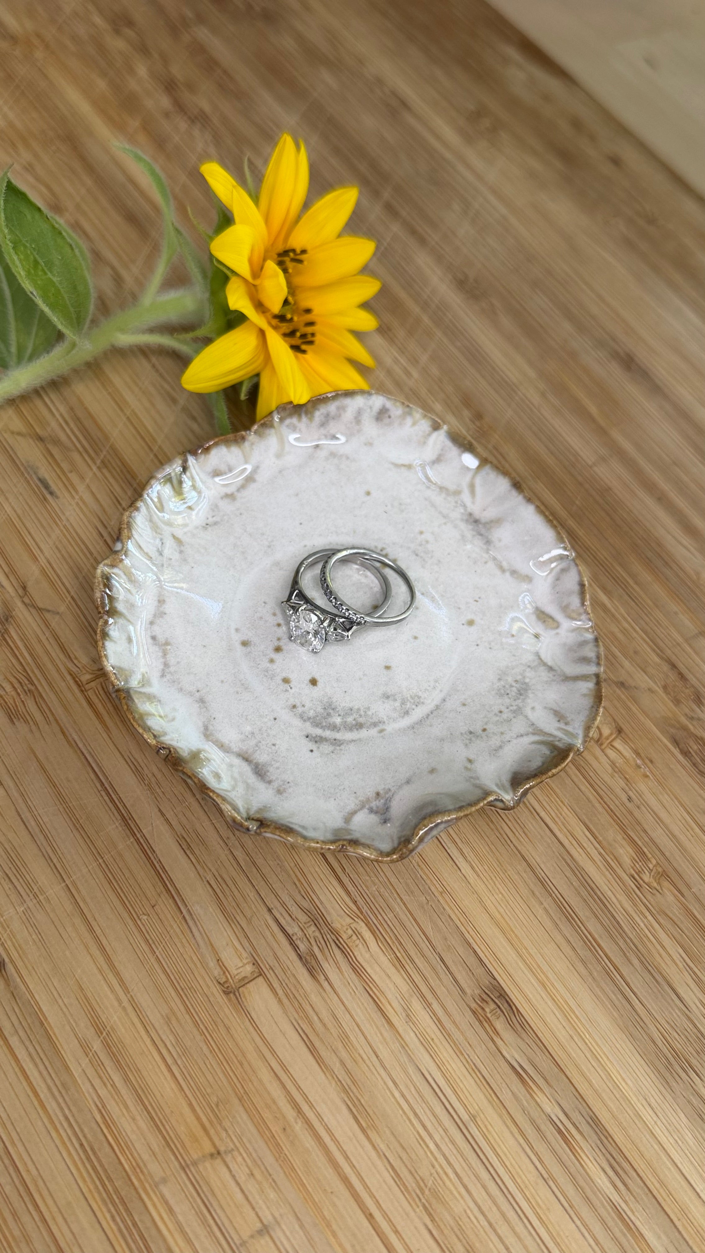 Small Trinket Dish - Iron Lustre ✨
