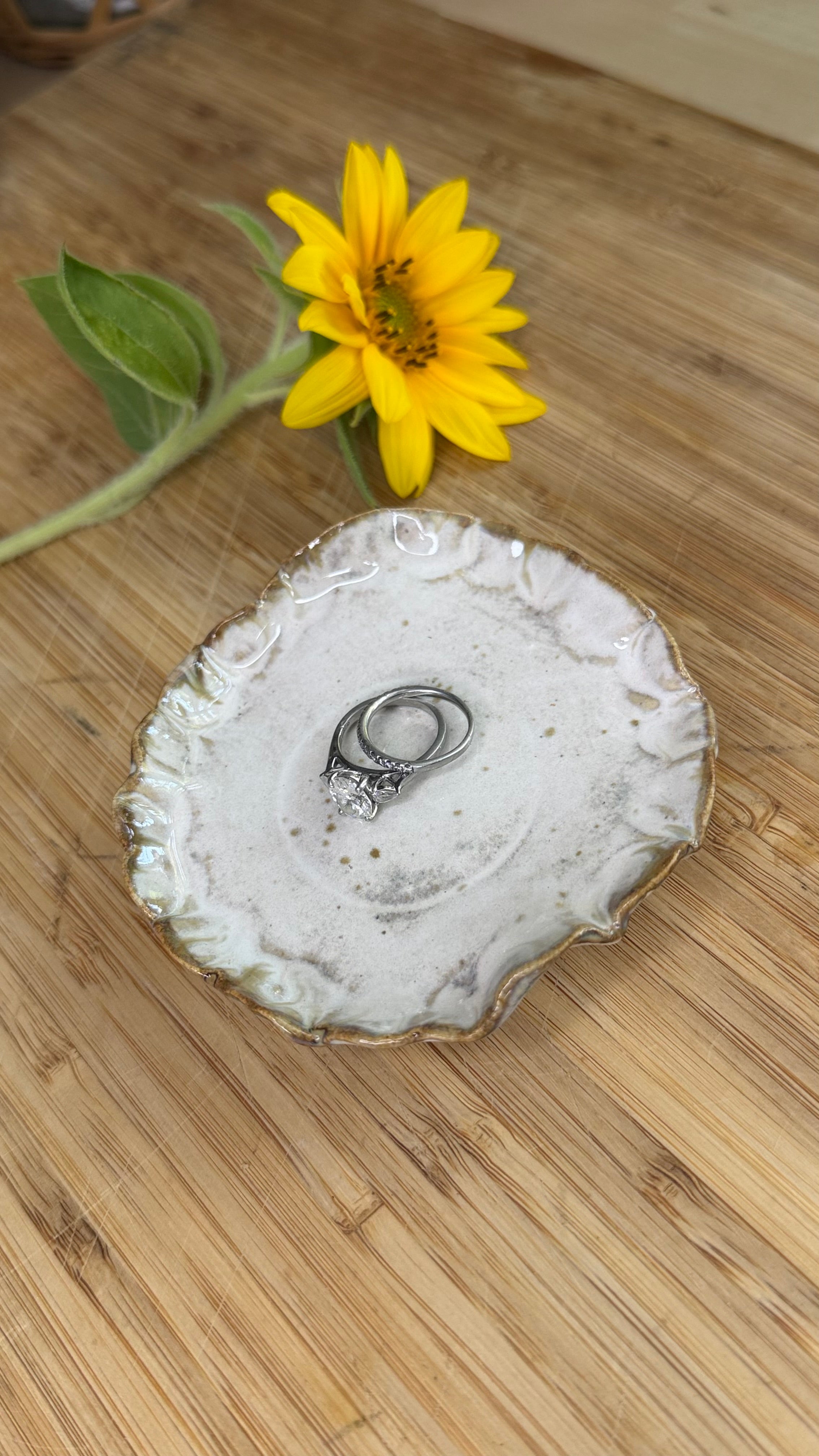 Small Trinket Dish - Iron Lustre ✨