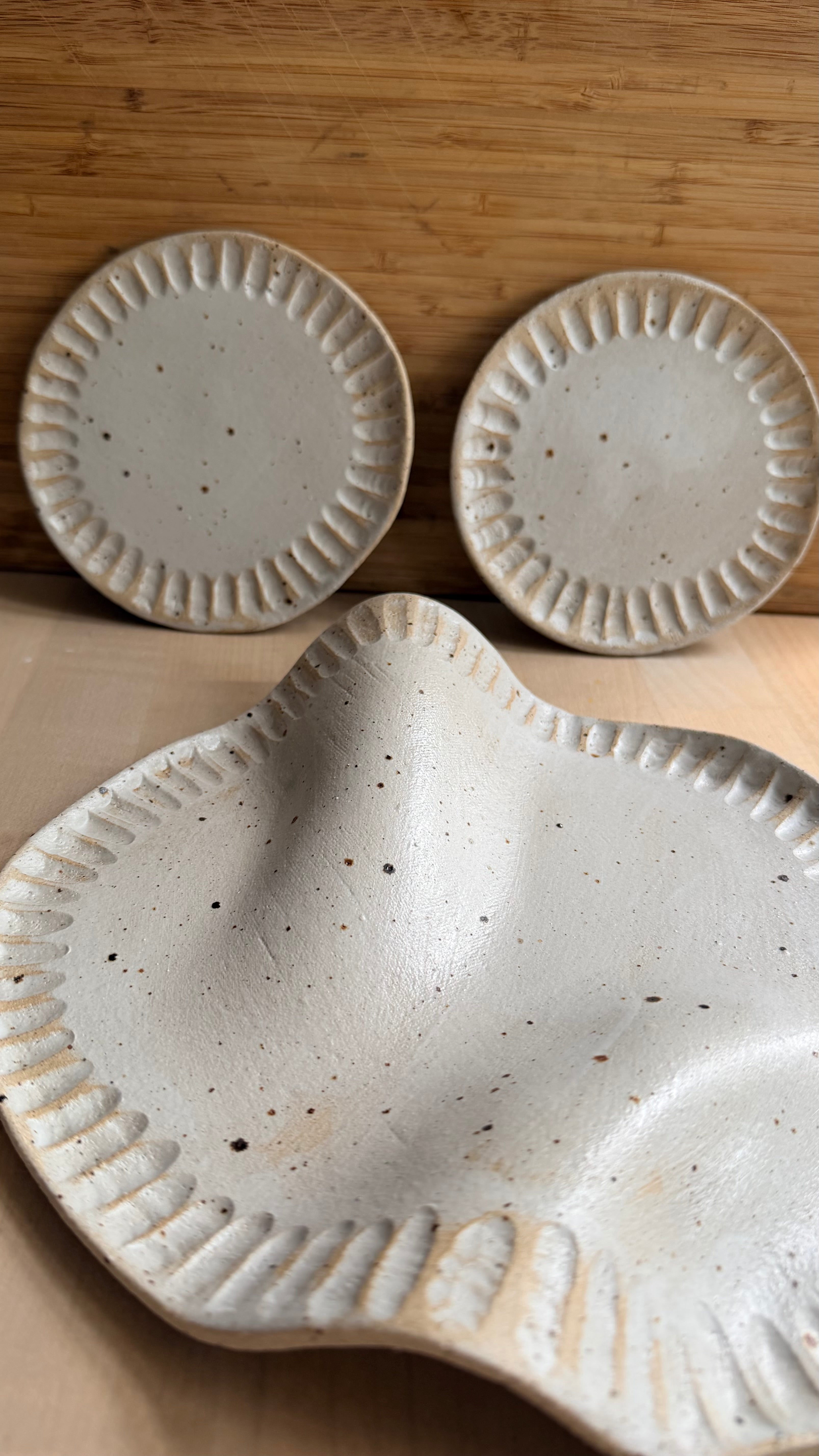 Mini Organic Charcuterie Set 🤍🫧