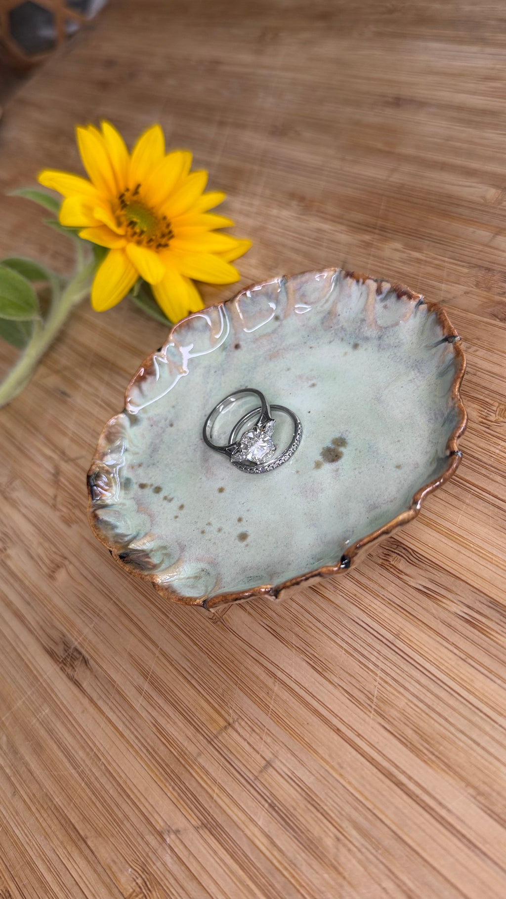 Small Trinket Dish - Turquoise ✨